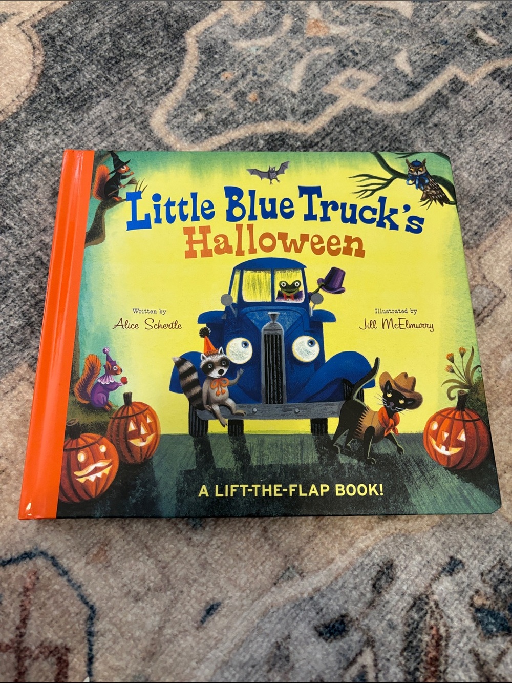 Little Blue Truck's Halloween - Blue Kids Lift-the-Flap Book-new!
